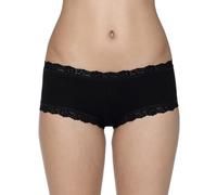 Hanky Panky Organic Cotton Boyshort with Lace 891281P