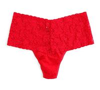 Hanky Panky Retro Lace Retro Thong-OS Red