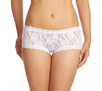 Hanky Panky Signature Lace Boyshort Panties (4812) (Large/White)