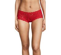 Hanky Panky Women's Signature Lace Boyshort Boy Short Panties, Red, Small