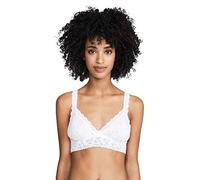 Hanky Panky Signature Lace Padded Crossover Bralette, White/White/White, S