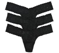 Hanky Panky Multi Pack - Signature Lace Low Rise Thong - 3 Pack-OS