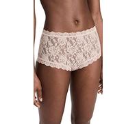 hanky panky Women's Signature Lace High Rise Boy Shorts, Chai, M