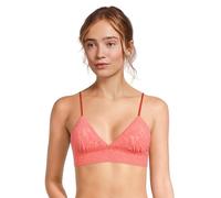 hanky panky Women's Signature Lace Padded Bralette, Courageous Coral, S