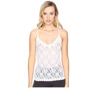 Hanky Panky Women's Signature Lace V-Front Cami White Pajama Top