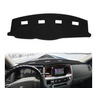 HanLanKa Black Dash Cover for 2006-2008 Dodge Ram 1500 2500 3500