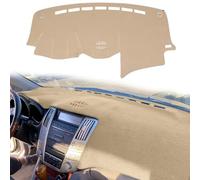 HanLanKa Dash Cover Custom Fit for 2004-2006 Lexus RX330,2007-2009 RX350, 2006-2008 RX400h,Dashboard Cover Mat Pad with Center Speaker Holes(Beige)
