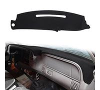 HanLanKa Dashboard Cover Dash Cover Mat Pad Compatible with 1997-2000 Chevy Chevrolet/GMC C1500 C2500 C3500 K1500 K2500 K3500, 1997-1999 GMC Yukon/Chevy Tahoe/Suburban(Black)
