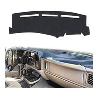 HanLanKa Dashboard Cover for Chevrolet Silverado 1500 2500 3500 1999-2006 Avalanche Chevy Tahoe Suburban GMC Sierra Yukon Dash Cover Mat(Premium Carpet, Gray)