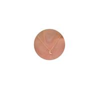 HANLI Initial Necklaces for Women - 14k Gold Plated Dainty Letter Necklace Alphabet L Necklace Personalized Monogram Name Necklace Gold Initial Necklace for Women Simple Jewelry