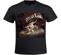 HANLINMY AIXIAO Meat Loaf Dead Ringer Men's O-Neck Cotton T Shirts Black L