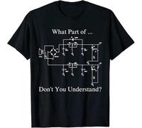 HANLINMY Electrical Engineer T-Shirt Gift Funny Engineering Sarcasm Printed T Shirt Cotton Man Plain Black 3XL