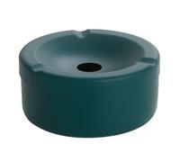 Hanlongyu Smokeless Ashtray for Outside Patio Waterproof, Stainless Steel Metal Ash Tray Outdoors Ashtray with Lid for Smokers Indoor Desktop Office Car Indoor Parties Home Decor