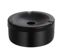 Hanlongyu Smokeless Ashtray for Outside Patio Waterproof, Stainless Steel Metal Ash Tray Outdoors Ashtray with Lid for Smokers Indoor Desktop Office Car Indoor Parties Home Decor