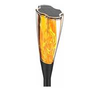 Hanlumi Outdoor Garden Solar Lights, Dancing Flame, Waterproof, Patio Decorative, Garden Ornament, 1 Pack Solar Torch Light, Landscape Lighting Dusk to Dawn, Flickering Landscape, Yard Patio Walkway