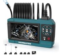 HANMATEK 1080P Industrial Endoscope, 4.3-Inch TFT Screen, 16.5ft Flexible Cable, 8mm Camera with Adjustable LED Lights, 1 Million Pixels, Photo/Video Recording,USB-C Charging IE02
