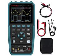 HANMATEK 3 in 1 Handheld Oscilloscope Multimeter with 2 Channels HO52S 3.5"TFT Oscilloscop, 50Mhz Waveform Generator Multimeter Backlit Screen, Auto-Calibration Function, Memory Function, Multi Tester