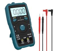 HANMATEK Multimeter, Auto-Ranging Digital Multimeter, Electrical Tester with NCV,True RMS 6000 Counts AC/DC Voltmeter Ammeter Ohmmeter, Resistance, Live Line Digital Testers with LCD Backlight