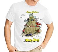 Hanna Barbera Wacky Races TV Men's T Shirt Colour18 L Black