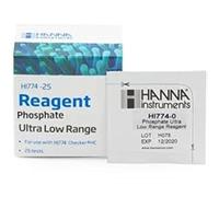 Hanna Instruments HI774-25 Phosphate Ultra Low Range Checker HC Reagents (2 Set - 50 Tests)