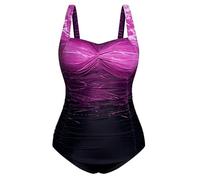 Hanna Nikole One Piece Swimsuit for Women Tummy Control Swimwear Swimming Costumes Push UP Bathing Suits Padded Monokinis for Beach,Sunbathing