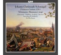 Hanna Zumsande; Matthias Dahling; Mirko Ludwig; Dominik Worner; barockwerk hamburg ; Ira Hochman - War and Peace - Johann Christoph Schmugel: Friedens-Cantate 1763; Georg Philipp Telemann: Hannover siegt