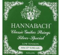 Hannabach 652516 Series 815 Low Tension Silver Special Single E6 String for Classic Guitar