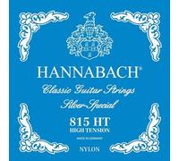 Hannabach 652537 Series 815 Silver Special High Tension String Set for Classic Guitar - Blue