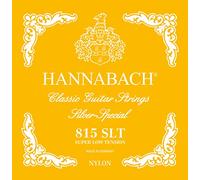 Hannabach 652774 Series 815 Silver Special ProfiPack for Classic Guitar Super Low Tension String Set - Yellow