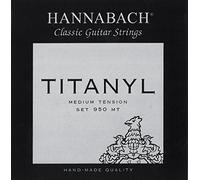 Hannabach 653146 Klassikgitarrensaiten Serie 950 Medium Tension Titanyl - E6
