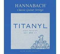 Hannabach 653166 Classical Guitar Strings Series 950 High Tension Titanyl - E6