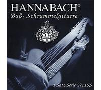 Hannabach Bass-/strum guitar strings G15 silver-coated wound 27115
