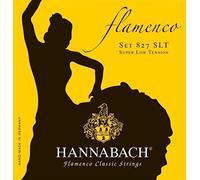 Hannabach classical guitar strings Flamenco Series 827 Super Low Tension set of 3 treble strings Made in Germany - 8278SLT