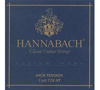 Hannabach Classical Guitar Strings Series 728 High Tension Custom Made - Set with Carbon Treble - 728HTC