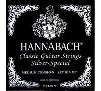 Hannabach Series 815 Classical Guitar Strings Medium Tension Silver Special Set Carbon 815MTC