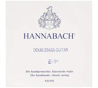 Hannabach Classical Guitar Strings Series 841 Medium Tension for Contrabass Guitar, silver-plated wound, scale 750 mm - E1-8411MT
