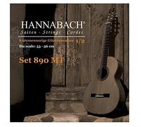 Hannabach Classical Guitar Strings Series 890 MT for 1/2 Children's Guitar Scale: 53-56 cm - G3w - 8903MTW 1/2