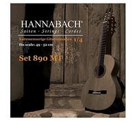 Hannabach Classical Guitar Strings Series 890 MT for 1/4 Children's Guitar Scale: 49-52 cm - A5w - 8905MT 1/4