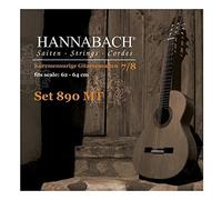 Hannabach Classical Guitar Strings Series 890 MT for 7/8 Children's Guitar Scale: 62-64 cm - D4w - 8904MT 7/8
