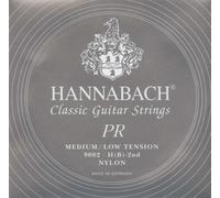 Hannabach Classical Guitar Strings Series 900 Medium-Low Tension Silver 200 - H/B2 - 9002MLT
