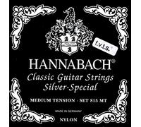 Hannabach Guitar Strings for Classical Guitar Series 815 F.V.T.S Set High Tension Silver Special (All-purpose string for almost every instrument, guitar strings classical guitar, Made in Germany)