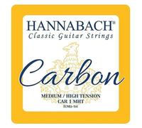 Hannabach Klassikgitarrensaiten CARBON Medium/High Tension Diskant - 3er Diskant