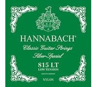 Hannabach Series 815 Classical Guitar Strings Professional Pack Low Tension Silver Special (All-Purpose String for Almost Any Instrument, Classical Guitar Strings, Made in Germany