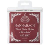 Hannabach 652547 Series 815 Silver Special Super High Tension String Set for Classic Guitar - Red