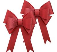 HannaFires 2PCS Chinese Wedding Decorations Bowknot Hanging Ornaments - Window and Bridal Room Decor for Celebrations and Parties, Traditional Style Gift.