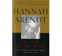 Hannah Arendt The Life of the Mind: Thinking (Paperback) (US IMPORT)