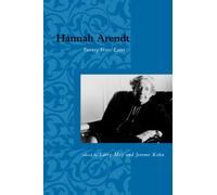 Hannah Arendt: Twenty Years Later (Studies in Contemporary German Social Thought)