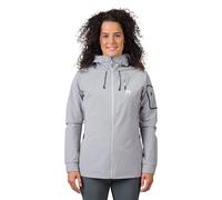 Women's hooded hiking jacket Hannah Arina Gris 38