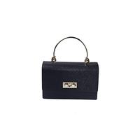 Hannah Bazaar UK Black Pebble Leather Small Handheld Occasion Bag
