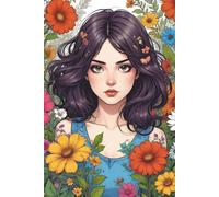 Hannah Collection: Flourish & Bloom Lined Notebook for Teen Girls: Vibrant Floral Journal for High School & Secondary Students | Wide Ruled Notebook for Writing, Notes, and Daily School Use